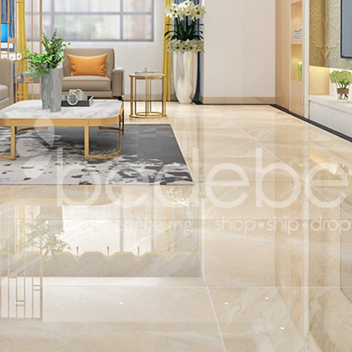 Thickened Whole Marble Tile Living, Mirror Polish Floor Tiles